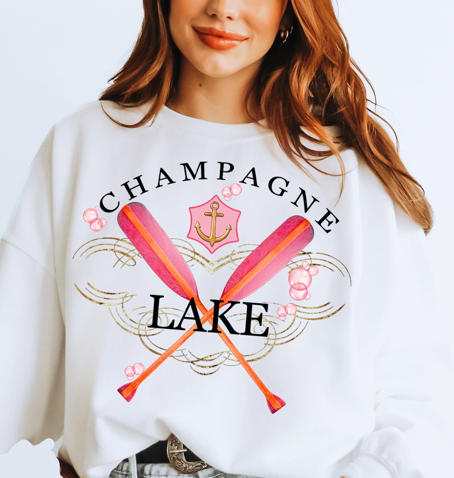 Champagne Lake Tee Sweatshirt