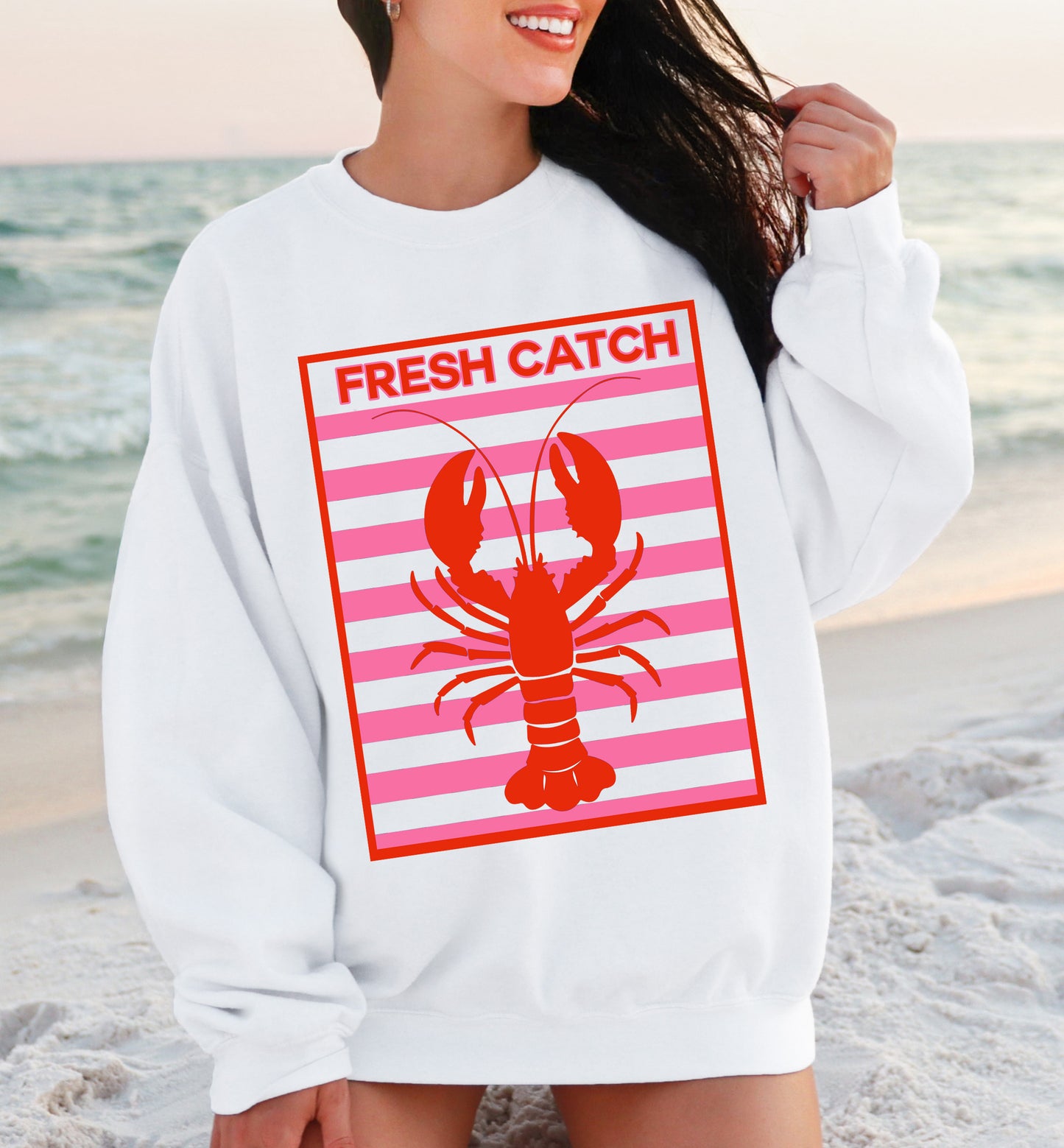 Fresh Catch Tee Sweatshirt