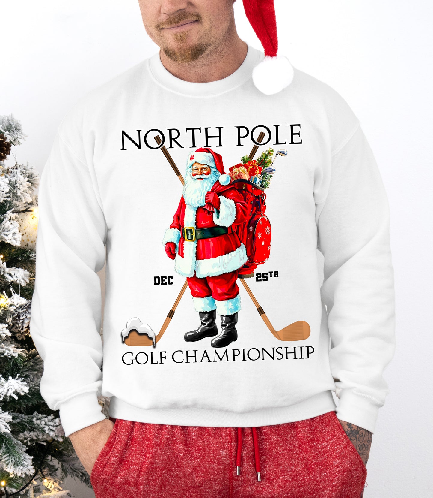 Golf Santa