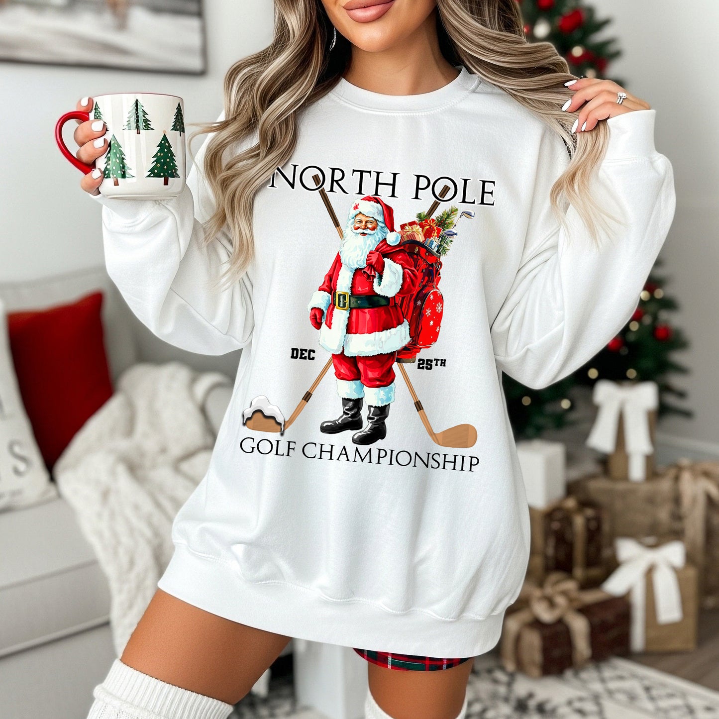Golf Santa