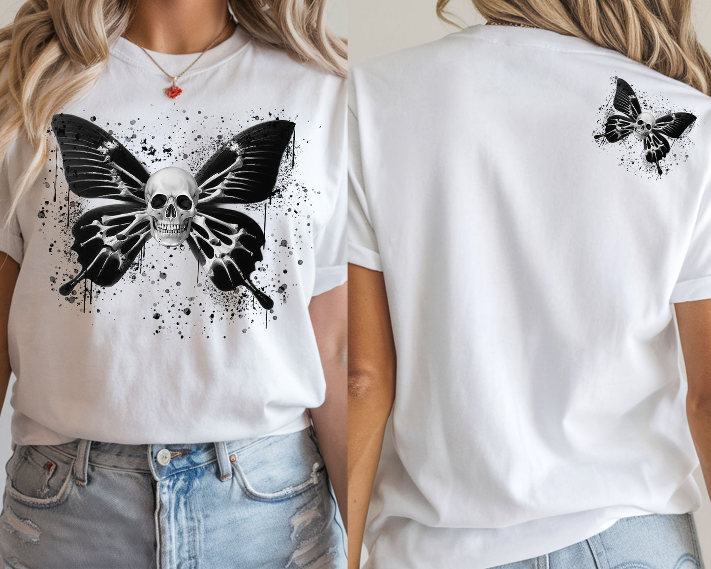 Skull Fly Tee Sweatshirt Tank