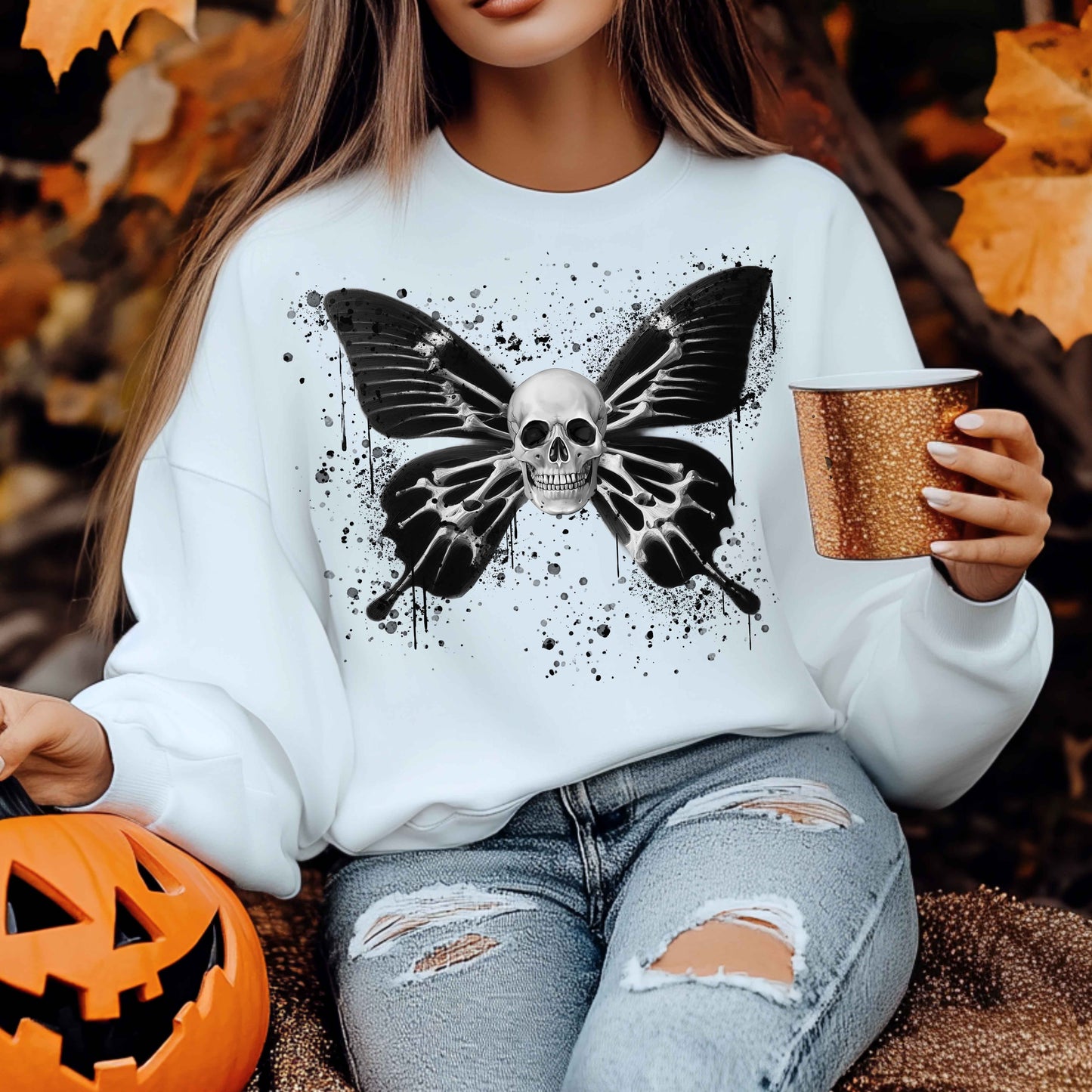 Skull Fly Tee Sweatshirt Tank