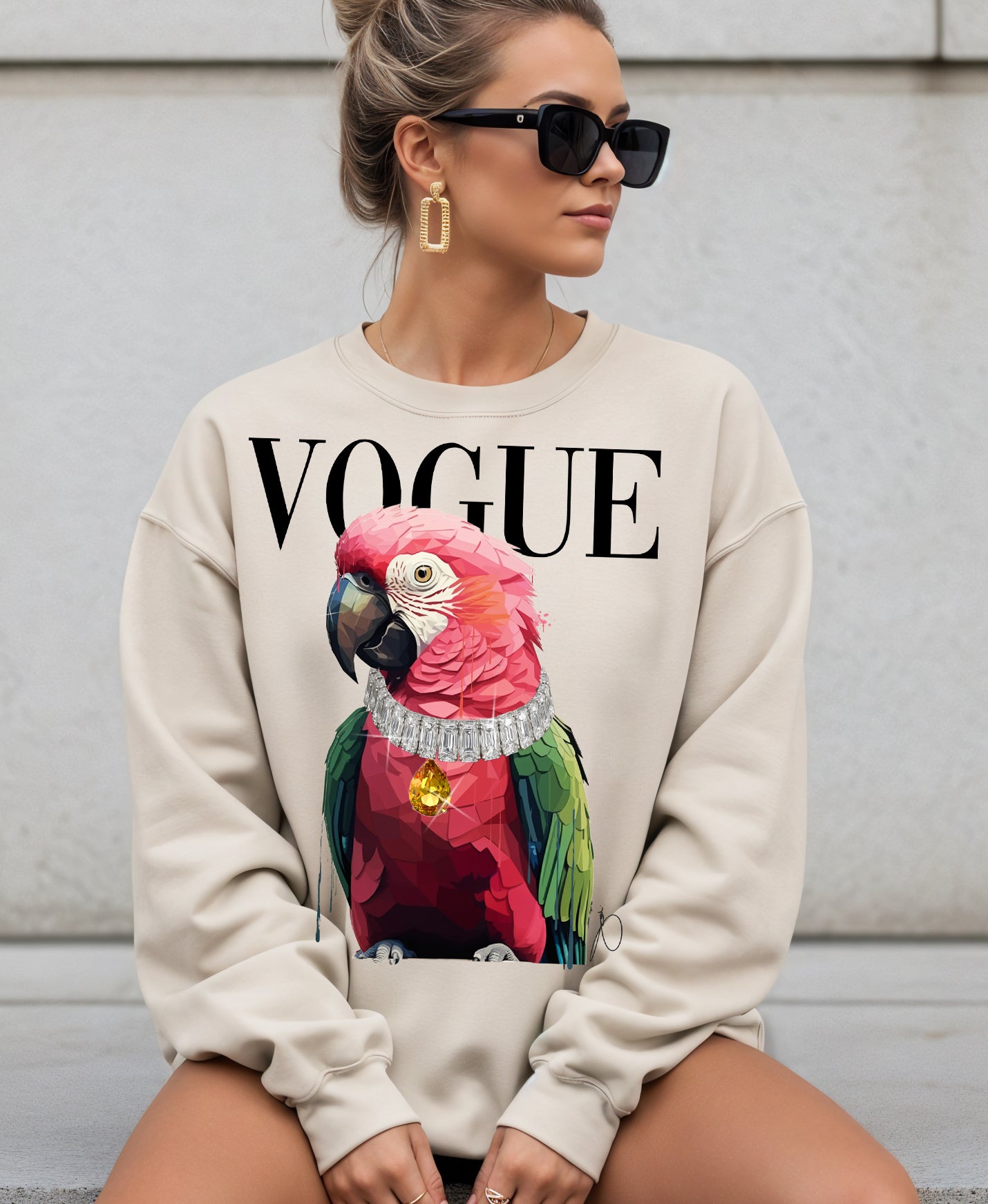 Glam Parrot