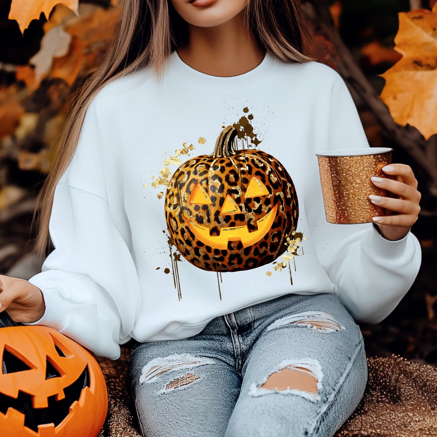 Leopard Jack-O-Lantern