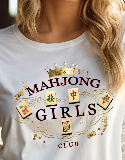 Mahjong Girls Club T-shirt