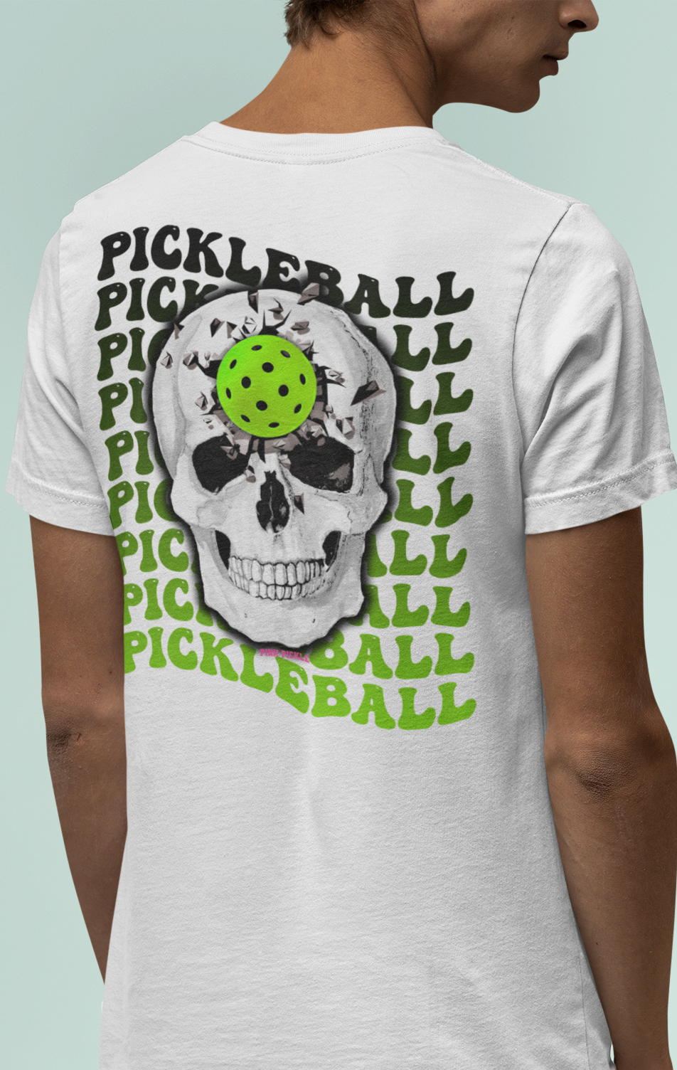 Pickleball Skull