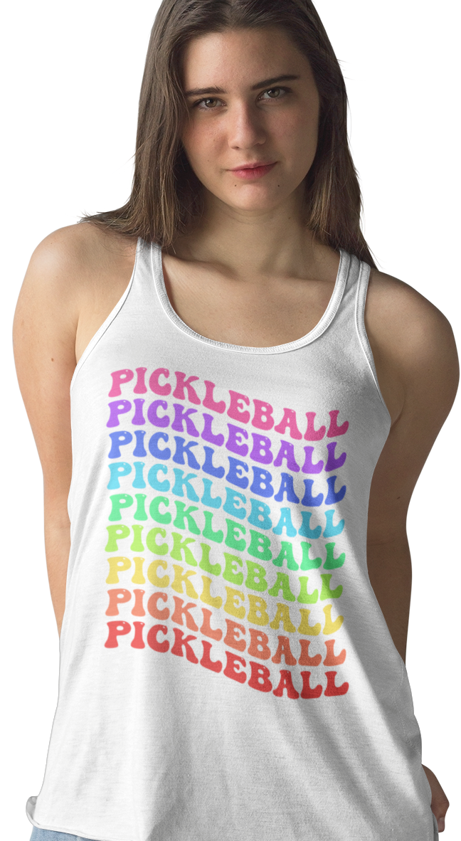 Pickleball Rainbow