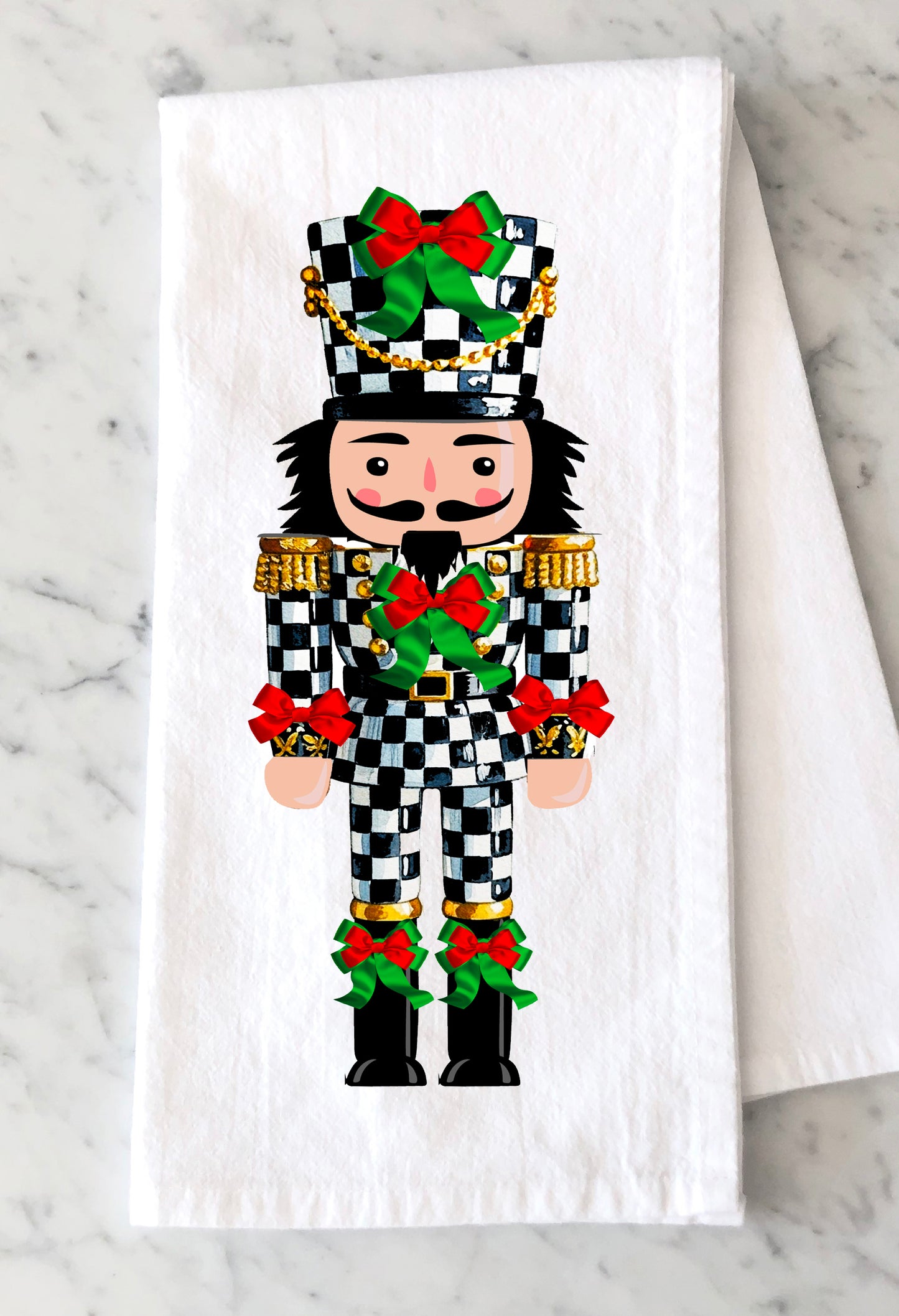 CheckMate Nut Tea Towel