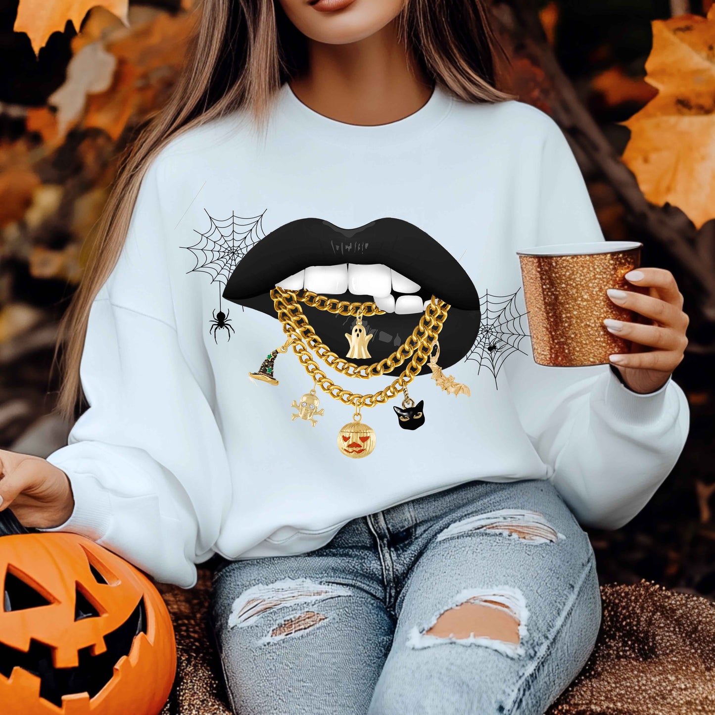 Halloween Lips Tee Sweatshirt Tank