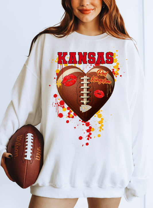 Heart KC Tee Sweatshirt Tank