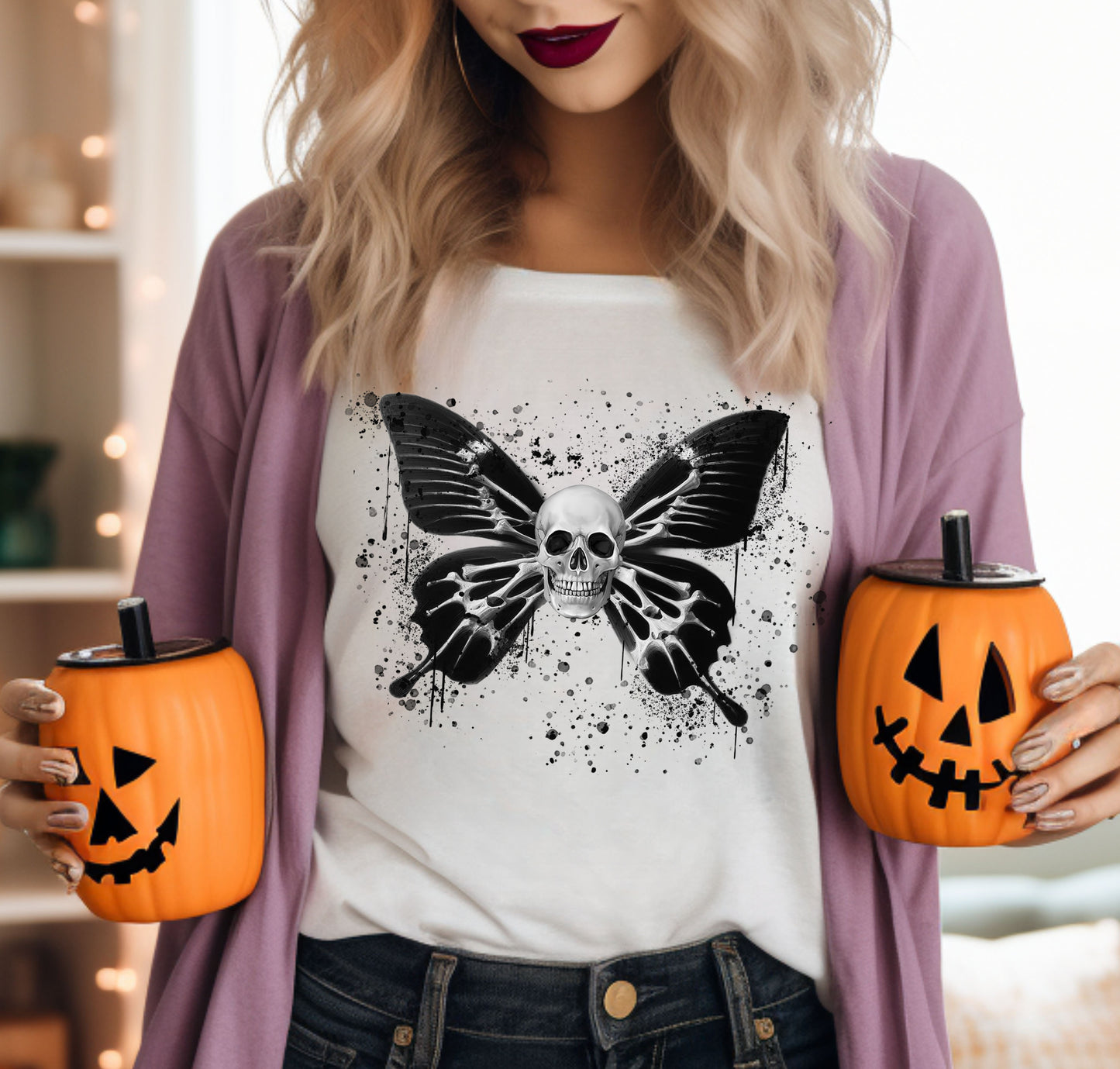 Skull Fly Tee Sweatshirt Tank